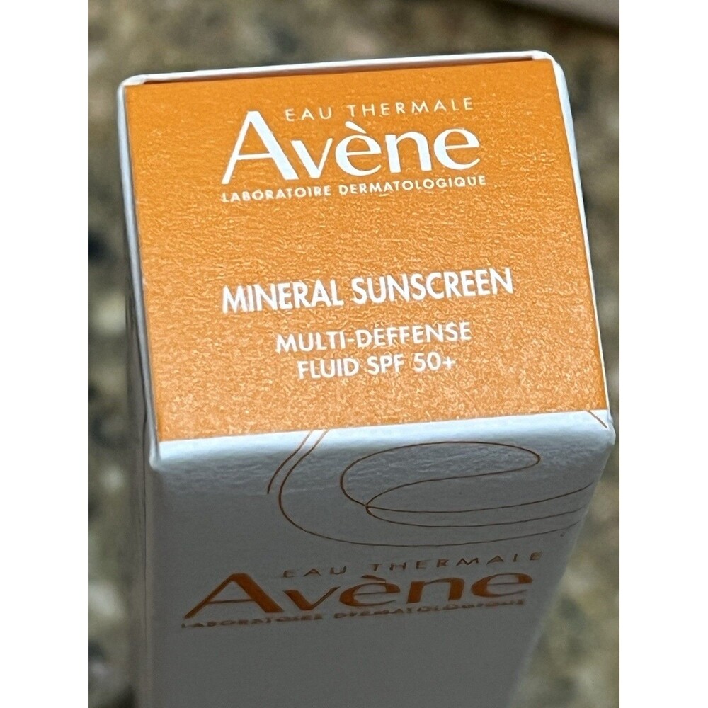 AVENE FACE UV Mineral Multi-Defense Sunscreen Fluid SPF 50+ NEW In Box 10ml - Picture 5 of 9